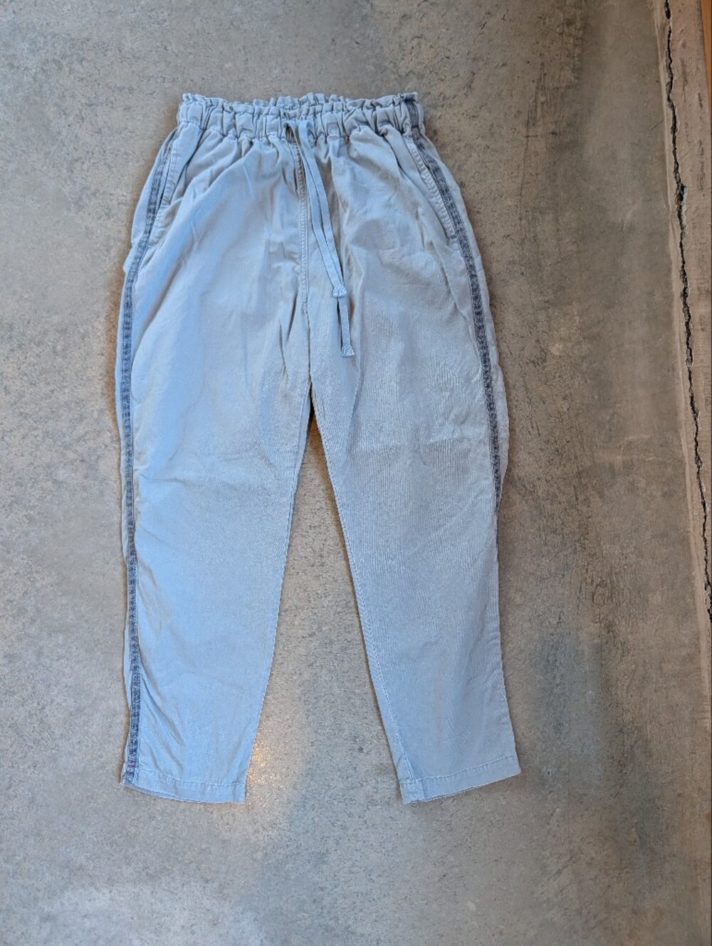 XIRENA Rex Pant Light Blue Cotton Pull On Large